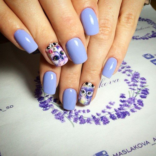 Яркий маникюр — оригинальные идеи дизайна ногтей в насыщенных оттенках