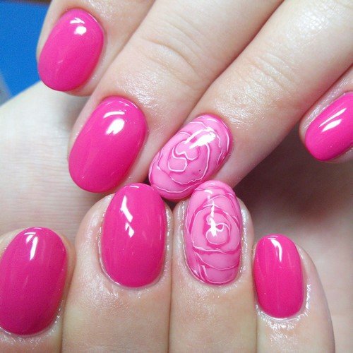 Яркий маникюр — оригинальные идеи дизайна ногтей в насыщенных оттенках